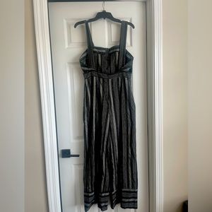 Like New Black and Gray Boutique Romper